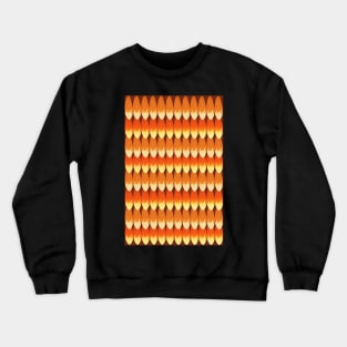 Autumn Fox Tail Pattern Crewneck Sweatshirt